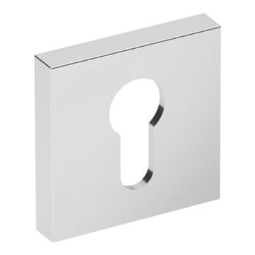 shumee Spodnja plošča PLT26J-Y, Premium Line, polirani krom, kvadratna