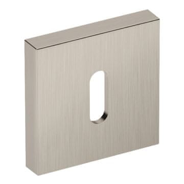 shumee Spodnja plošča PLT26J-N, Premium Line, brušen nikelj, kvadratna