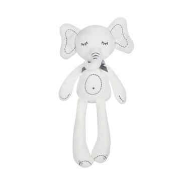 shumee Plišasta igrača Plišasta igrača Slon Mehka igrača za spanje in igro 36 cm