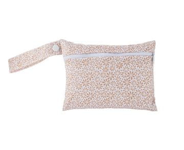 shumee Majhna Pul torba za izhod 18x14cm s snemljivim ročajem bež rože