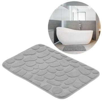 shumee Mehka penasta kopalniška preproga 50 x 80 cm - super mehka kopalniška preproga, protizdrsna, hitro sušeča