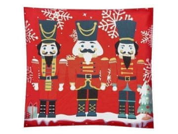 shumee Dekorativna prevleka za vzglavnik 40x40 Božični orehčki