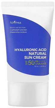 Isntree Krema za sončenje SPF 50+ s hialuronsko kislino (naravna krema za sončenje) 50 ml