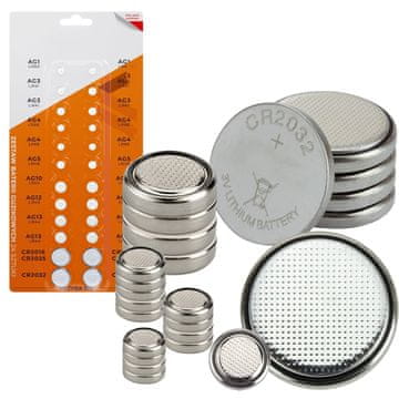 shumee 24x gumbaste baterije ag1 ag3 ag4 ag5 ag10 ag12 ag13 cr2016 cr2025 cr2032