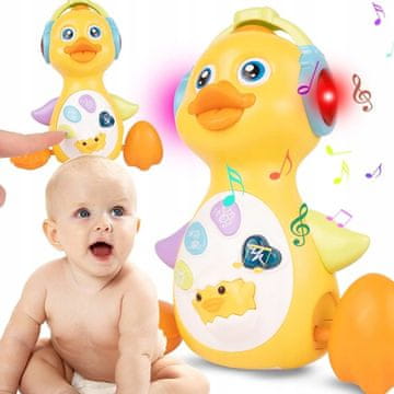 shumee Interaktivna izobraževalna glasbena igra Račka Račka poje, pleše, sprehaja