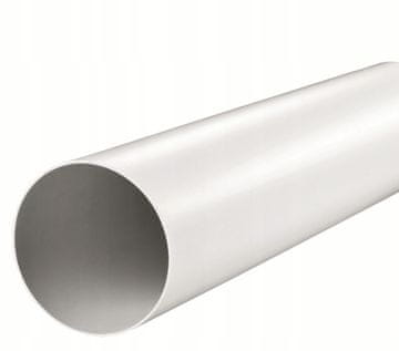 shumee Okrogli kanal 100 mm 1 m PVC VENTS 1100-4