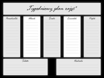 shumee Hladilni planer Magnetna tabla Veliki Mesečni tedenski planerji XXL