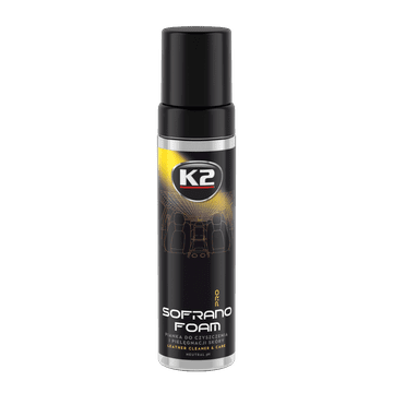 shumee K2 SOFRANO FOAM PRO čistilna pena za nego usnja 200 ml