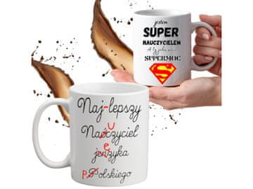 shumee Darilo za učiteljski dan v obliki skodelice z imenom