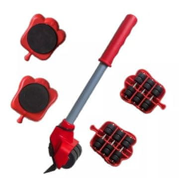 shumee Komplet za selitev pohištva EASY ROLL