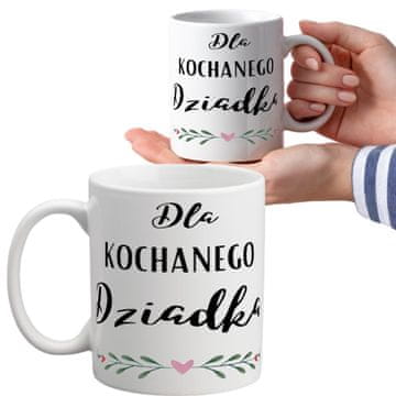 shumee Skodelica za dedkov dan z natisnjenim napisom za ljubljenega dedka dd5