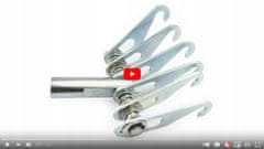 shumee 6-kaveljna kremplja 3 mm za varilni aparat SPOTTER Dva navoja M14 M10 univerzalna