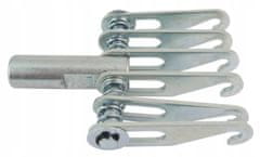 shumee 6-kaveljna kremplja 3 mm za varilni aparat SPOTTER Dva navoja M14 M10 univerzalna