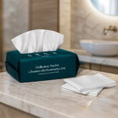 shumee Robčki za enkratno uporabo, kozmetični robčki za odstranjevanje ličil, 50 kosov.