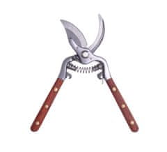 shumee Obrezovalne škarje z lesenimi ročaji