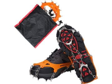 shumee Vrhunski pohodniški čevlji z žebljički, verige, 8 žebljičkov, 38-45