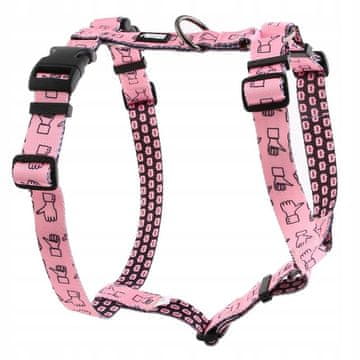 shumee Oprsnica za psa čuvaja, brez pritiska, barvita, boksar, bul terier, HUGGY DOGGY L