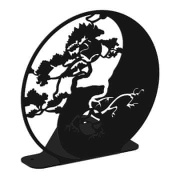 GAMET Podpora AD208, YIN-YANG, strukturirana črna