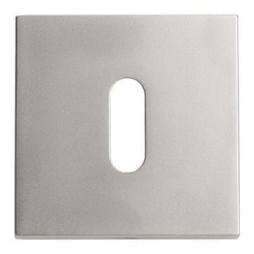 shumee Spodnja plošča PLT26J-NK, saten krom, kvadratna