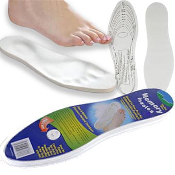 shumee Ortopedski vložki za čevlje iz spominske pene, 30 cm za rezanje