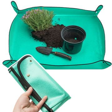 shumee Podloga za presajanje, sajenje rož, sadik, velika 66x66 cm