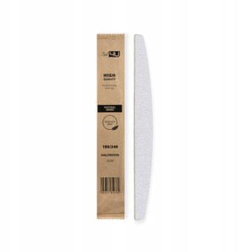 shumee Nail4u Slim Natural pilica za nohte v obliki čolna 180/240 25 kosov
