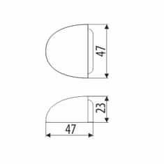 shumee DS02 odbijač, bel