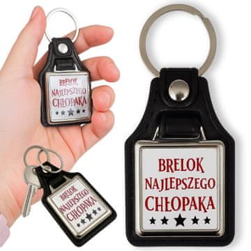 shumee Najboljše darilo za ključe za fanta, darilo za dan fanta, obesek za ključe za fanta, najboljši kvadratni obesek za ključe