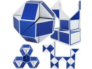 shumee Čarobna kocka za sestavljanko s kačo, sestavljanka, modra kocka