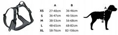shumee BLACK Guard oprsnica za pse EASY WALK TRUELOVE M