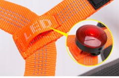 Truelove Črn oprsnik za psa čuvaja Easy Walk TrueLove L