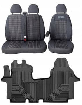 shumee Komplet pokrovov za kanale 77 OPEL VIVARO A 2001-2014