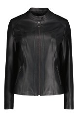 shumee Ženska usnjena jakna "Rose" z zadrgo, velikost M