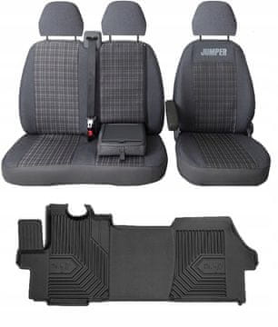 shumee Komplet 77 sedežnih prevlek za CITROEN JUMPER 2006-2022