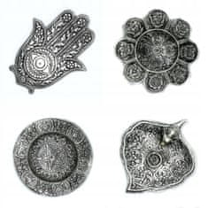 shumee Kovinski držalo za kadilo Chakra