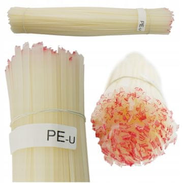 shumee PLASTIČNO VEZAVO za popravilo PEU PE-U PE+U plastike 1kg trikotni trakovi