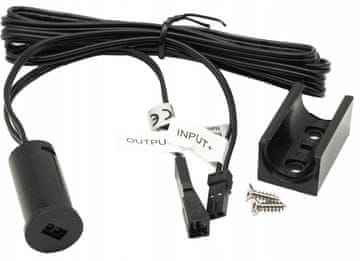 shumee Brezkontaktno stikalo, črno, 60/100 W, z enim pritiskom na stikalo