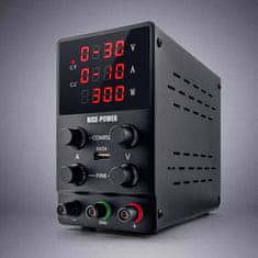 shumee Laboratorijski napajalnik Servis 30V 10A Nastavljiv Precision USB CC CV
