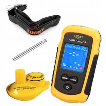 Lucky Lucky RF sonar Fishing Echo Sounder Brezžični detektor Fish Finder