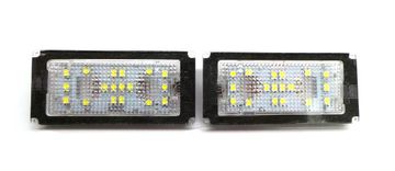 shumee BMW E65 E66 LED luči za registrsko tablico 2x650lm, komplet 2 kosov