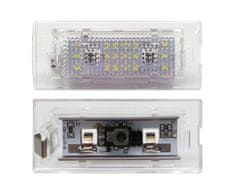 shumee BMW E53, E83 LED luči za registrsko tablico 2x650lm, komplet 2 kosov