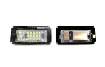 motoLEDy Mini LED luči za registrsko tablico 2x650lm, komplet 2 kosov