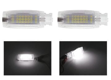 shumee LED luči za ogledala na sedežu 2x450lm, komplet 2 kosov