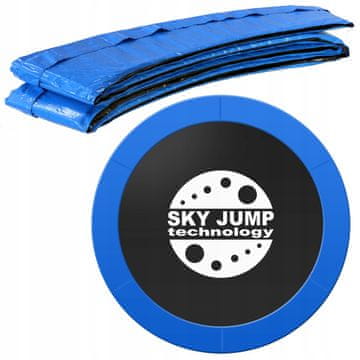 shumee ZAŠČITA ZA VZMET ZA TRAMPOLIN 244–252 cm, MOČNA IN TRPEŽNA, 2,4 m