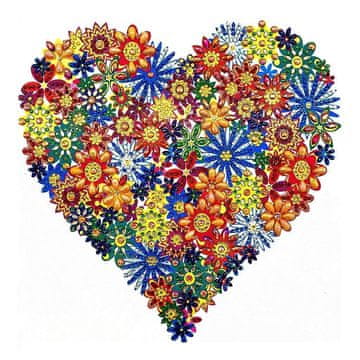 shumee Diamantno vezenje Srce radosti 30x30cm