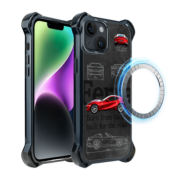 shumee Ovitek za iPhone 14 Plus IBIZU DropGuard Ultra z MagSafe, TechDrive, 812 Superfast