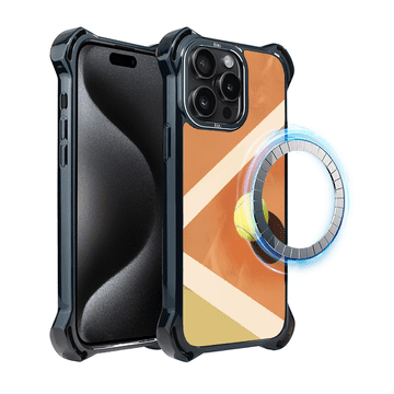 shumee Ovitek za iPhone 15 Pro IBIZU DropGuard Ultra z MagSafe, #Move, Tenis