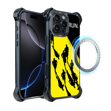 shumee Ovitek za iPhone 16 Pro Max IBIZU DropGuard Ultra z MagSafe, #Move, Run of Champions