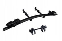 shumee Aguri Active Bike Pro 3 nosilec za 3 kolesa, črn, zložljiv