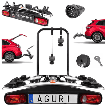 shumee Aguri Active Bike 2 nosilec za 2 kolesi